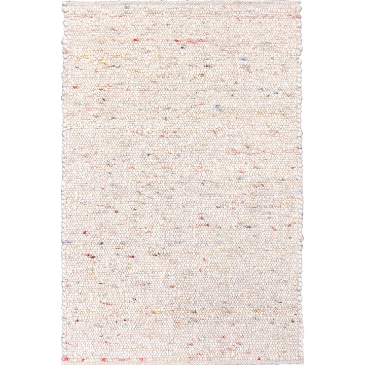 Вълнен Килим Малибу 100% вълна Кремаво меланж Стандартен / 170 х 230