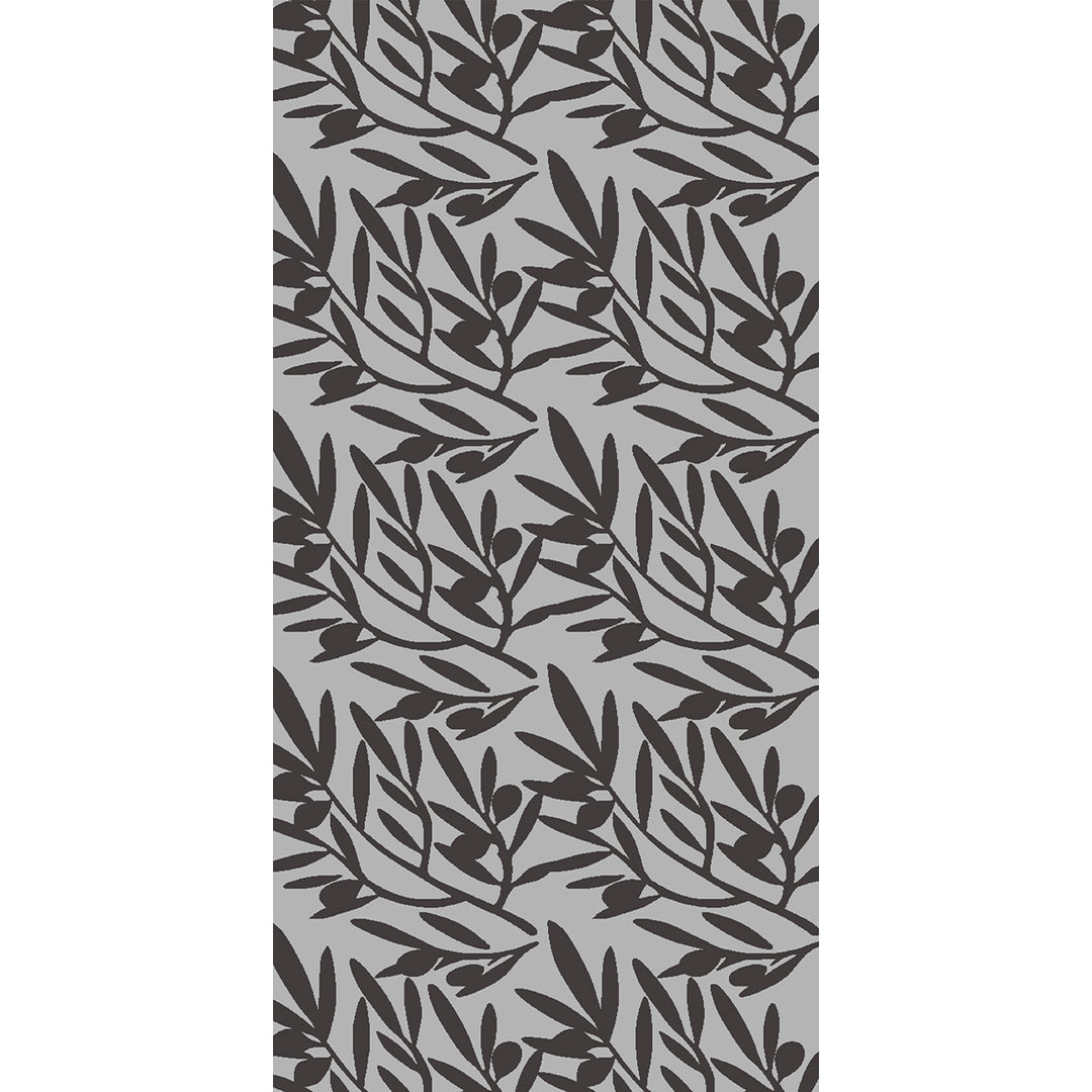 Мокетен Килим Лооп Листа Сиво Стандартен / 140х200 см