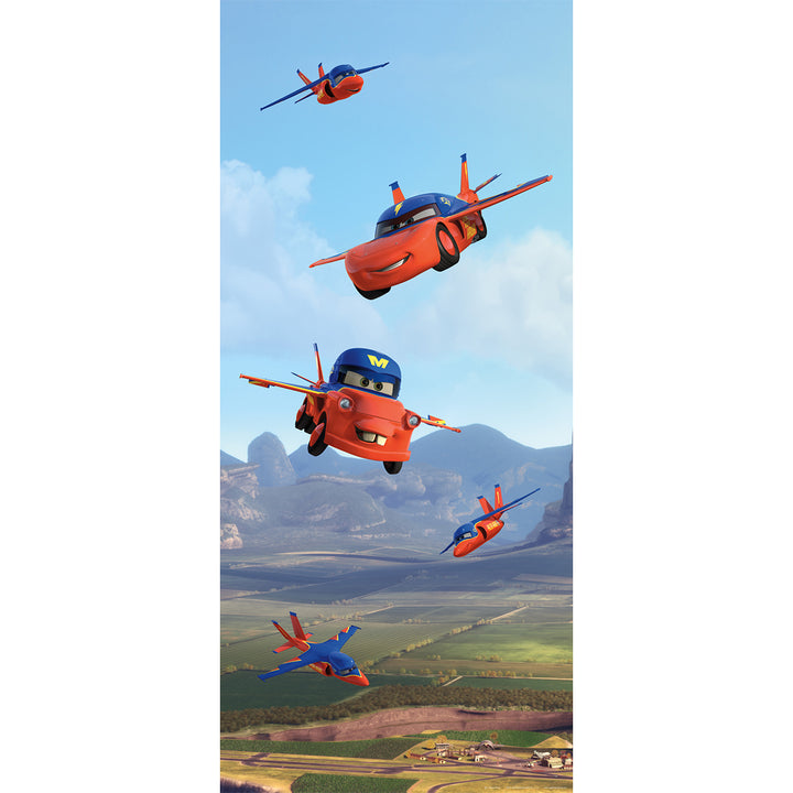 Children's Wallpaper Disney Creative Cars Flying